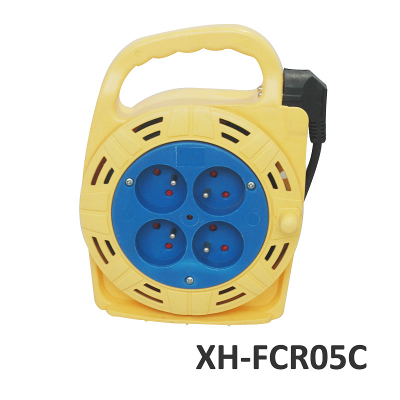 French type Extension Cable Reel 5m XH-FCR05C