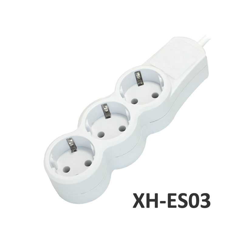 3 ways European type Extension Socket XH-ES03