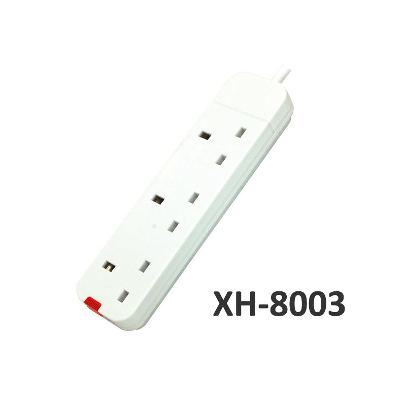 3 WAY British type Extension socket XH-8003