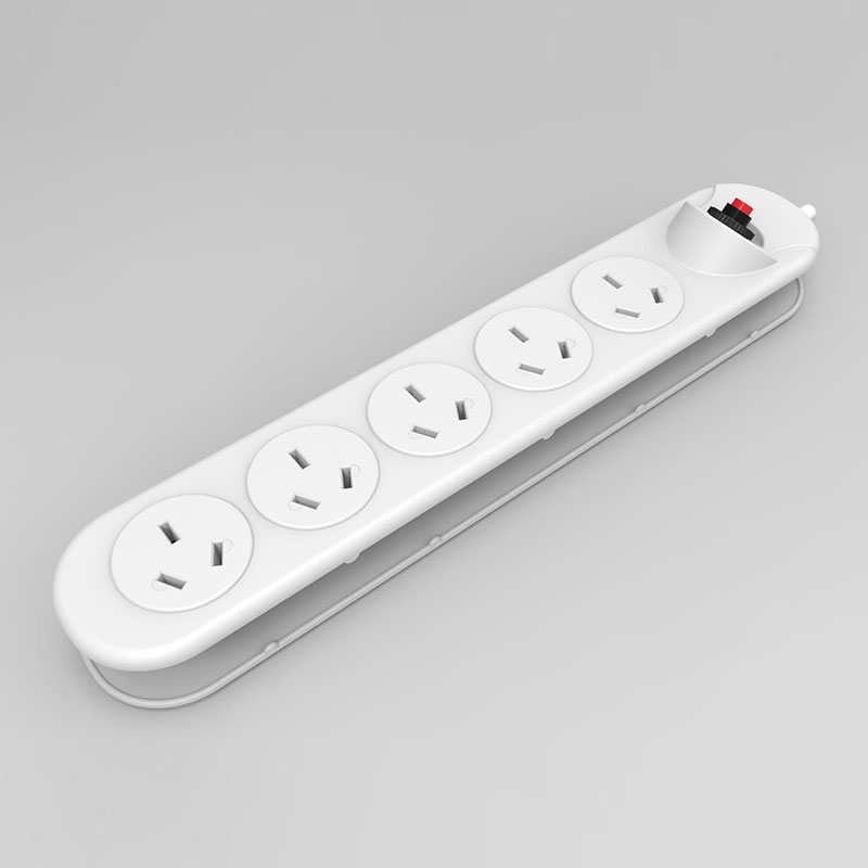 5 ways Argentina type multiplug extension socket