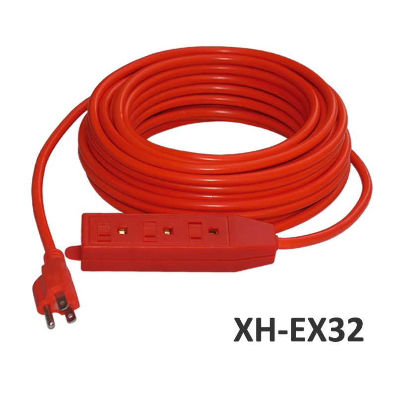 American type Extension Cord for outdoor use XH-EX32