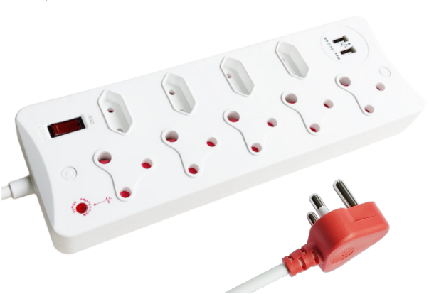 9-Oultet SA type Surge Protection Multiplugs with USB Ports